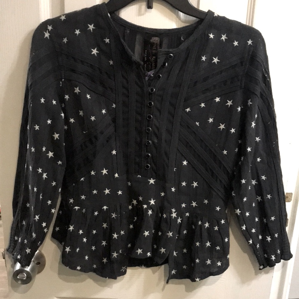 Free People New Romantic Top size 4